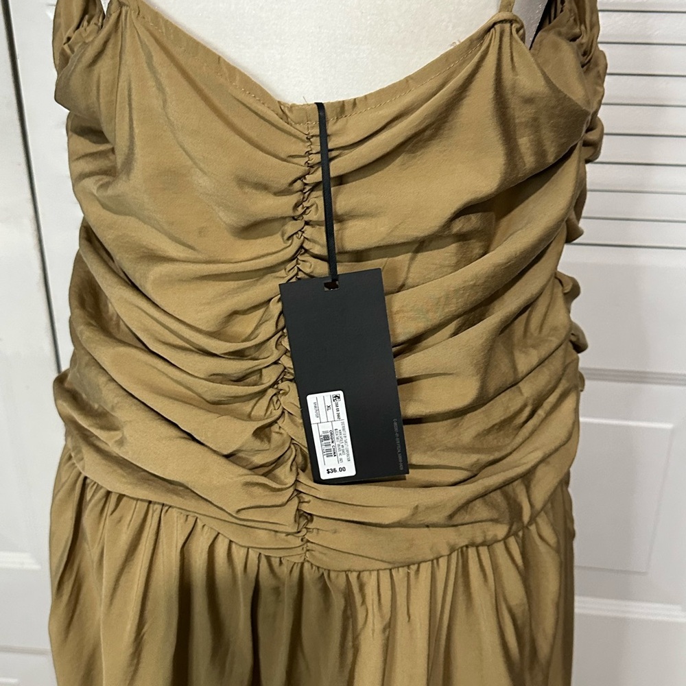 Future Collective Dress with Ruched Front - Picture 2 of 4